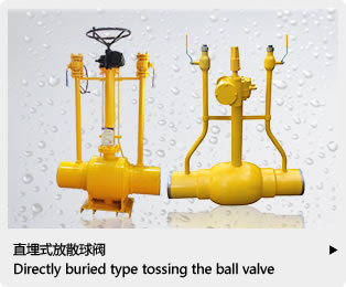 直埋式放散球閥系列